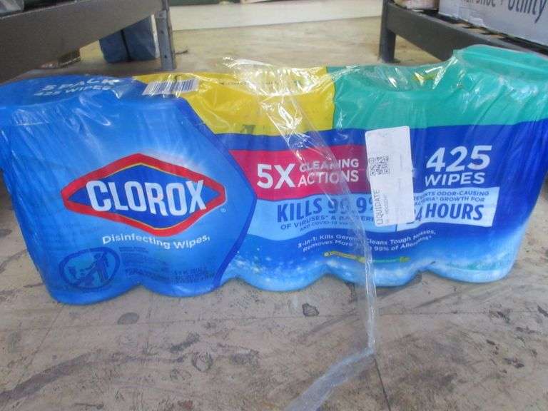 2) Clorox Disinfecting Wipes 5-Pack
