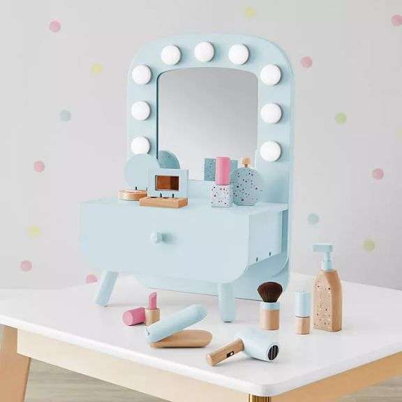 Kids Tabletop Vanity - Mint