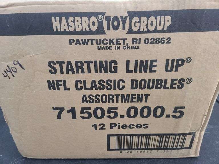 Case of Starting Line Up NFL Classic Doubles Assortment