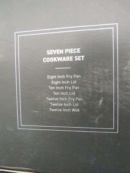 Hexclad Seven Piece Cookware Set