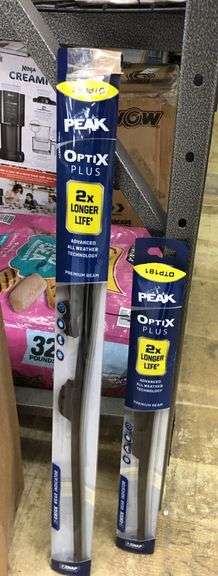 Peak Optix Plus 18" Wiper Blade, Peak Optix Plus 26" Wiper Blade