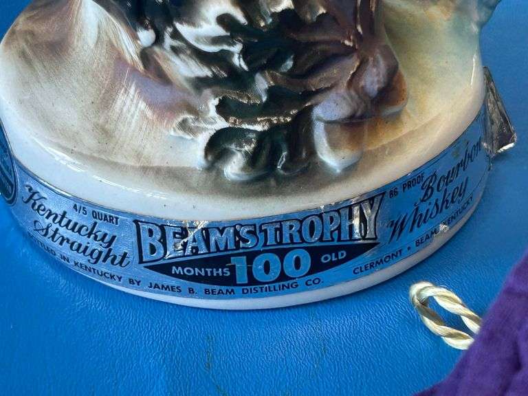 Beam's Trophy Bottle, Crown Royal Bags