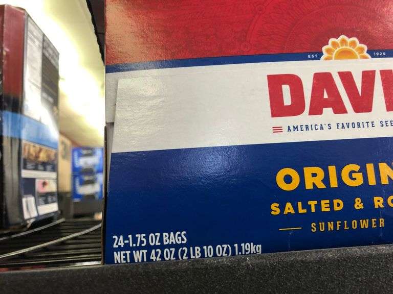 2) David Original Sunflower Seeds