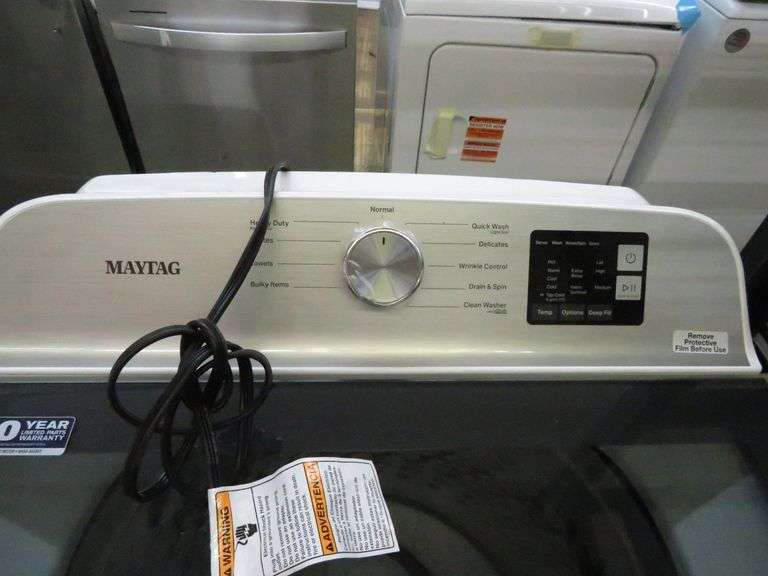 Maytag Top Load 4.8 cu. ft. Washer with Deep Fill Option