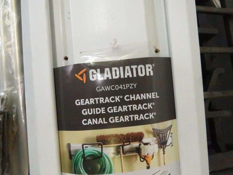 Geartrack Channel, Shower Rods, Stove Grate