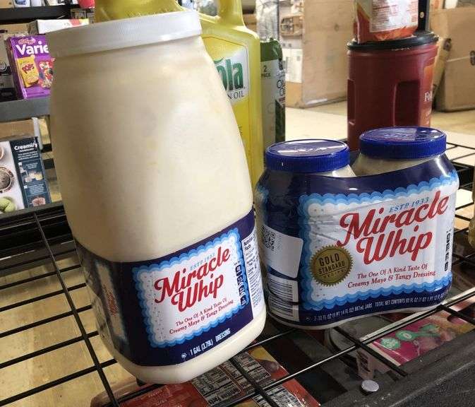 Miracle Whip 2pk, Gallon Miracle Whip