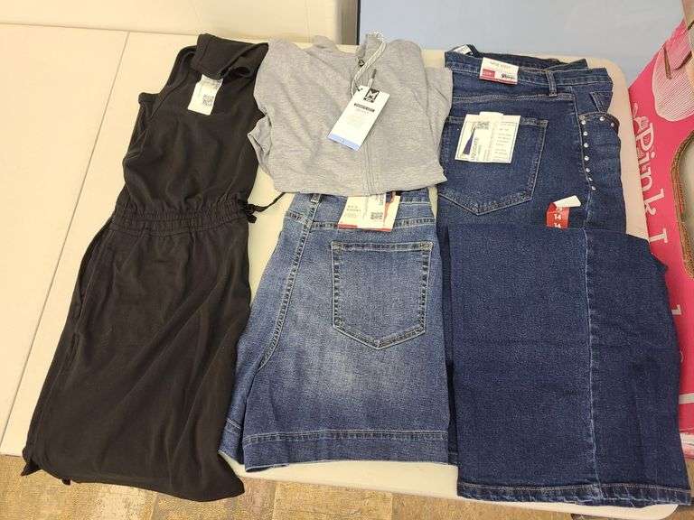Flare Bottom Pants, Tank Dress, Shorts, zip Up