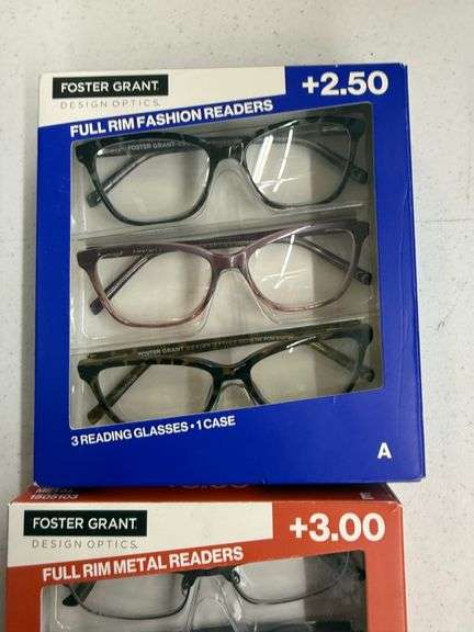 2) Foster Grant Reading Glasses