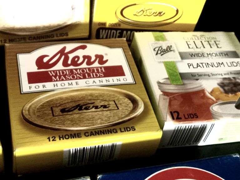 Kerr and Ball Canning Jar Lids