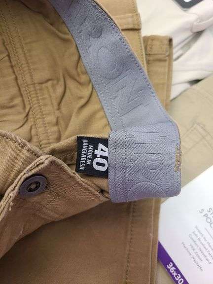 5) Men's Pants, Shorts, Shirts