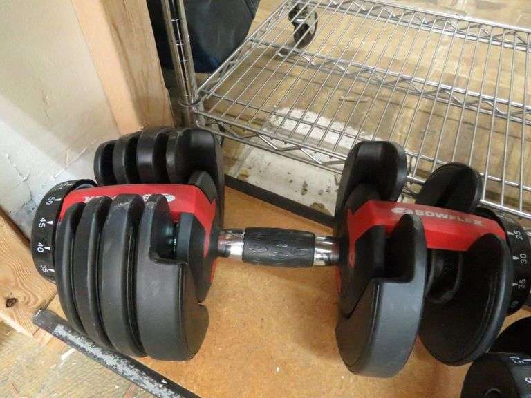 * 2) Bowflex SelecTech Adjustable Dumbbells
