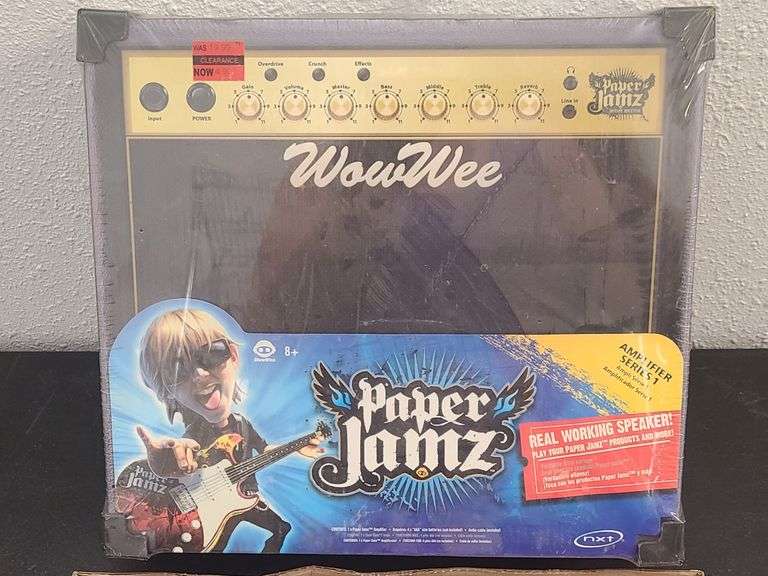 Paper Jamz Amp, Various Buttons