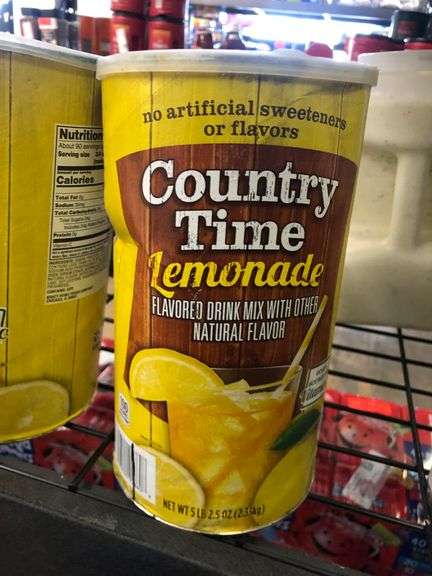 2) Country Time Lemonade Drink Mix