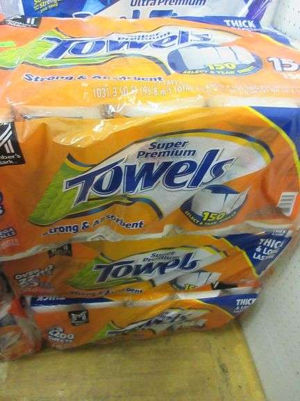 3) Super Premium Paper Towels