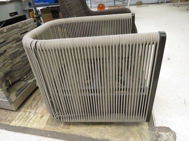 * 2) Outdoor Swivel Chairs