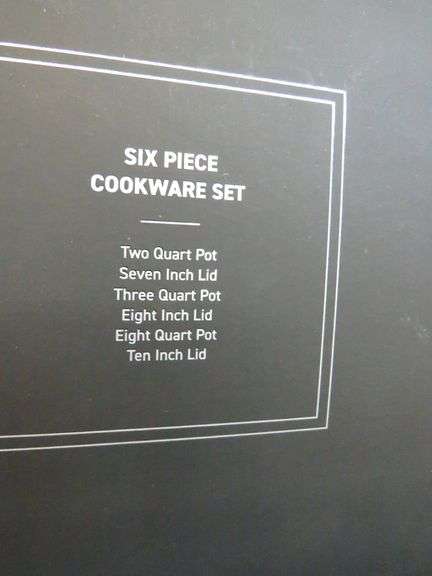 Hexclad Six Piece Cookware Set