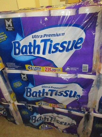 3) Ultra Premium Bath Tissue