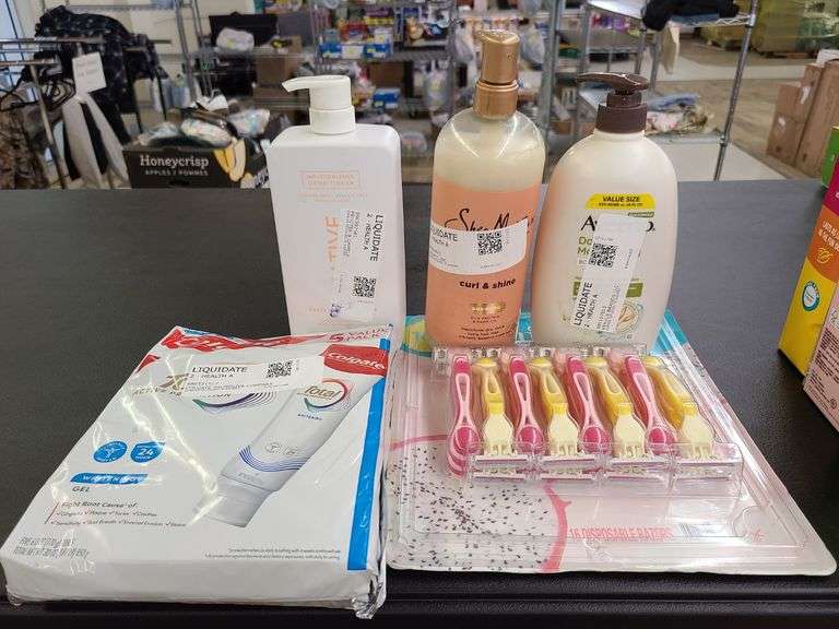 Shampoo, Body Wash, Conditioner, Colgate, Venus 3 Razors