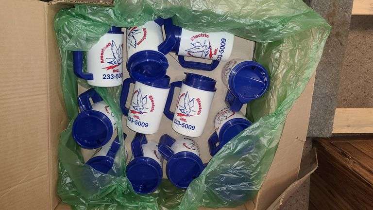 American Electric Plastic Mugs