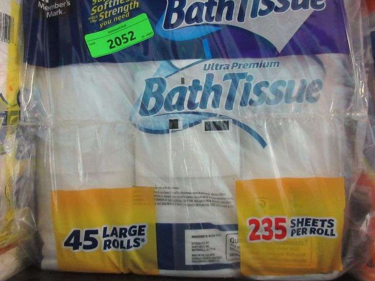2) Ultra Premium Bath Tissue