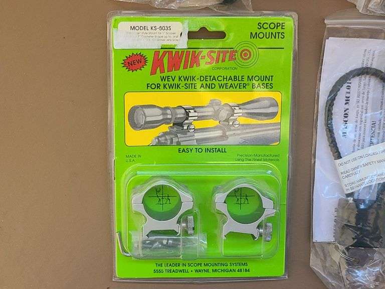 Scope Mounts, Gun Lock