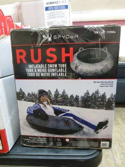 Spyder Rush Inflatable Snow Tube