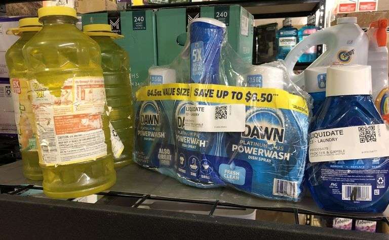 Pine-Sol 3pk, Dawn Platinum Powerwash Dish Spray Bottle Set, Dawn Powerwash Refills 3pk