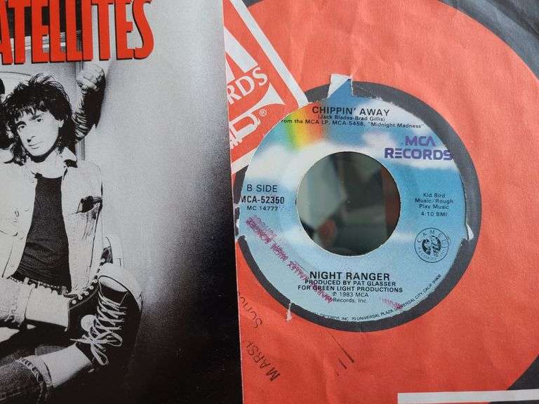 24) Vinyl Records - Bryan Adams, Rod Stewart, Survivors, Bon Jovi, Whitesnake and More