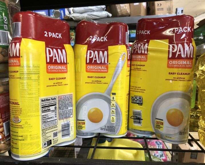 3) Pam Original Cooking Spray 2pk