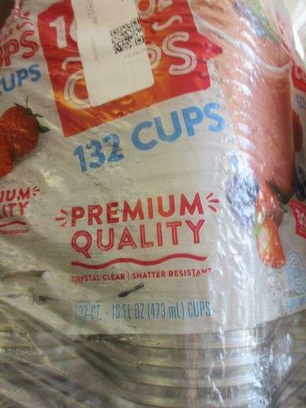 2) Plastic Cups