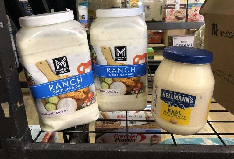 2) Ranch Dressing And Dip, Hellman's Real Mayonnaise