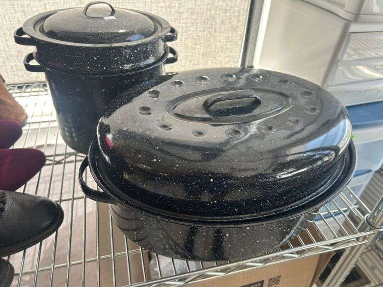 Black Enamel Cookware