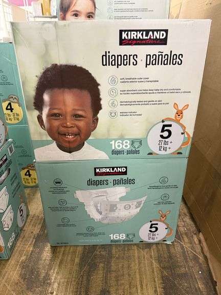 * 2) Kirkland Diapers