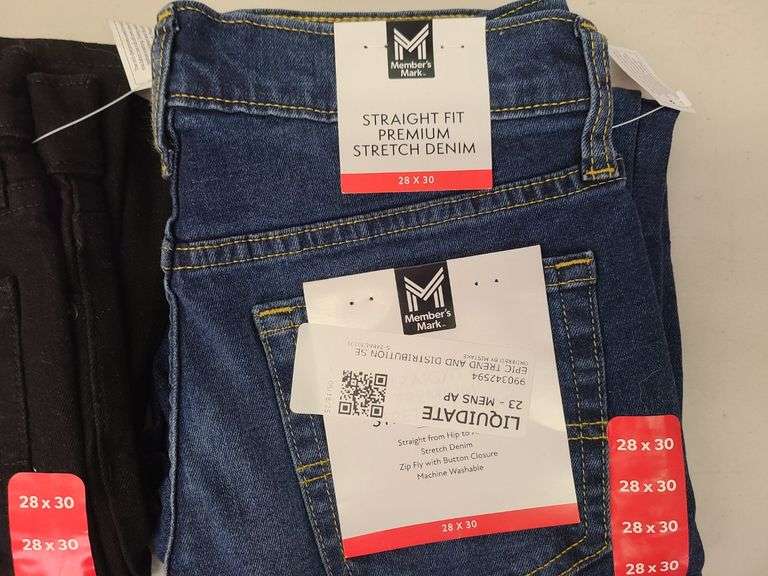 2) Pair Stretch Denim Jeans