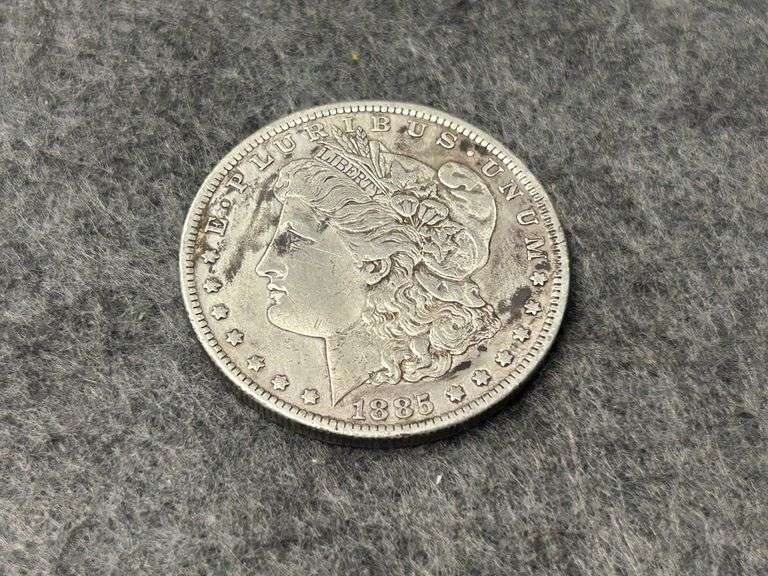 1885 Silver Morgan Dollar