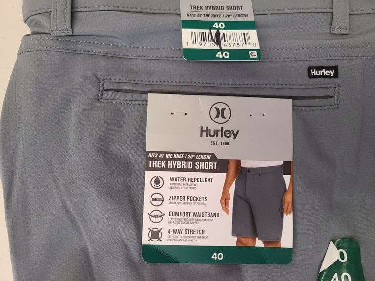 4) Men's Hurley and Iron Co Shorts