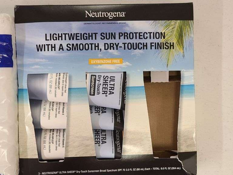 Dial Bar Soap, Neutrogena Sun Protection