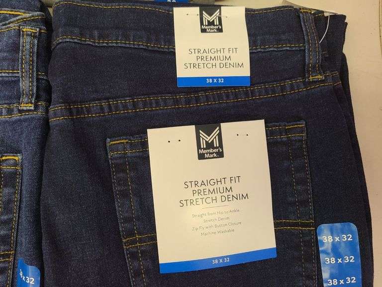 2) Pair Stretch Denim Jeans, Utility Shorts