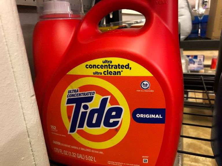 Tide Detergent, Clorox Stain Remover