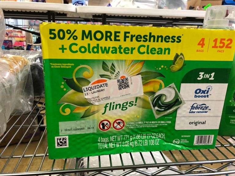 Gain Flings, Gain Detergent