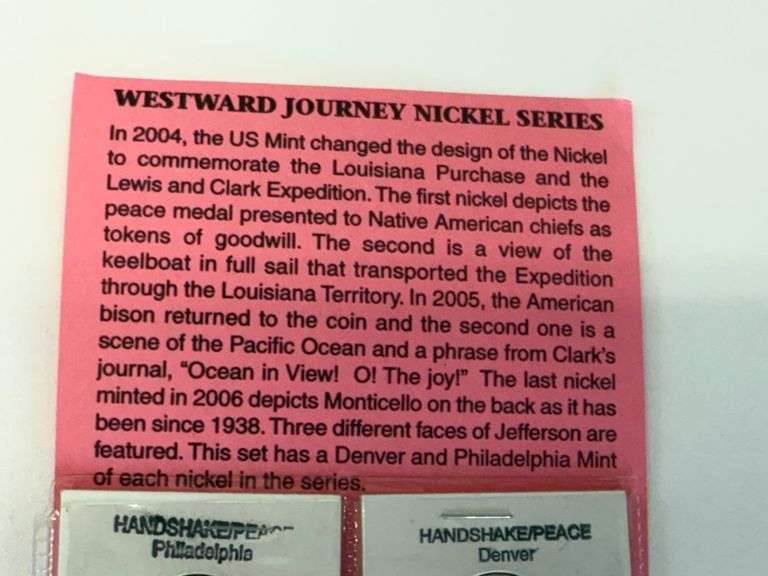 Westward Journey Nickel Series