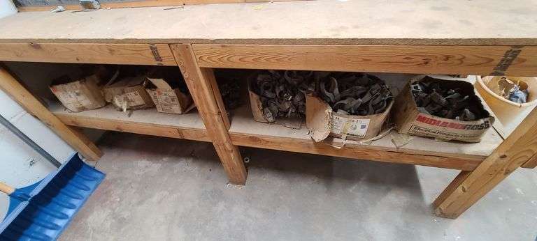 Contents of Under the Table: Various Clamps