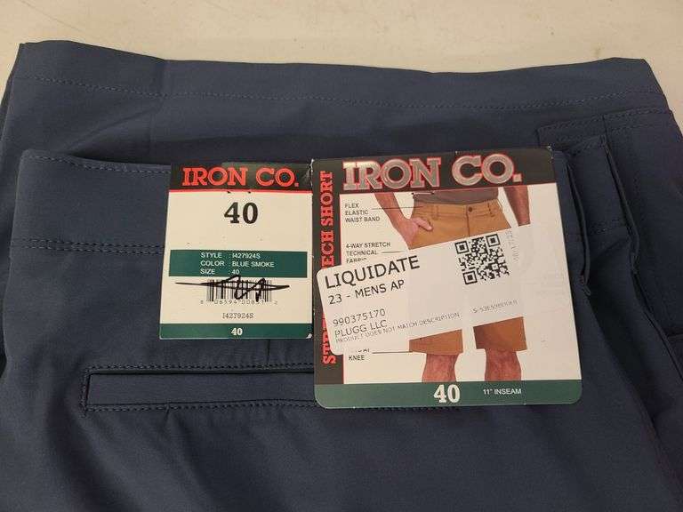 4) Iron Co and Classic Shorts