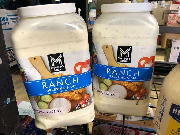 2) Ranch Dressing And Dip, Hellman's Real Mayonnaise