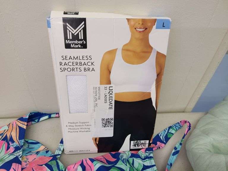 Swim Suit, Ribbed Tank Top, Quilted Jacket, Shorts, Sandwash Dress, Pants