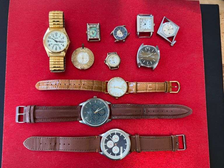 4) Mens Watches, 7) Watch Faces