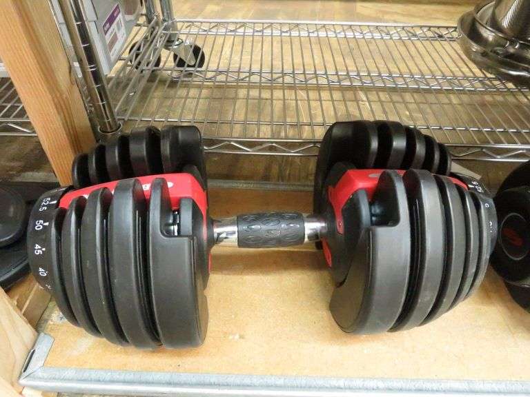 * 2) Bowflex SelecTech Adjustable Dumbbells