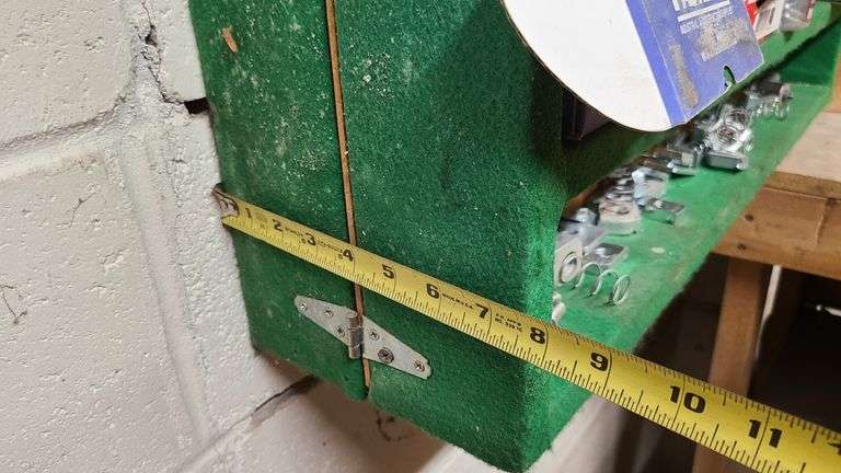Shelving Unit With Contents: Screws, Washers, Spring Nuts, Fasteners, Screw Anchors and More