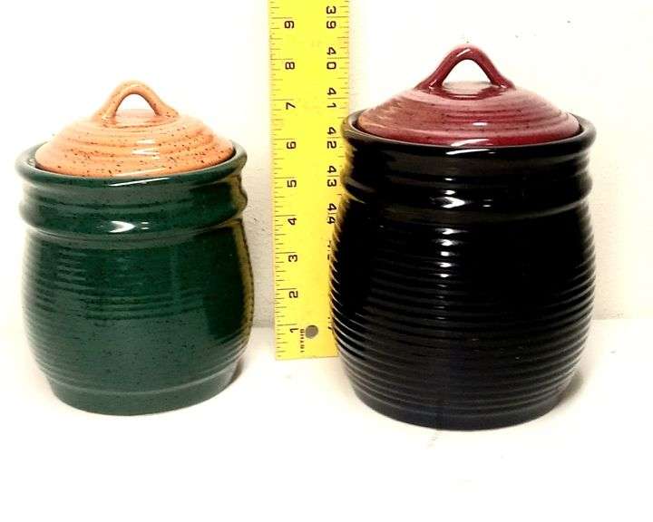 2) Ceramic Canisters