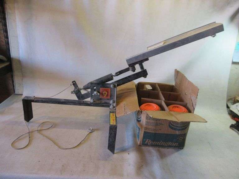 Hoppes Clay Pigeon Thrower, Targets, Empty Shells